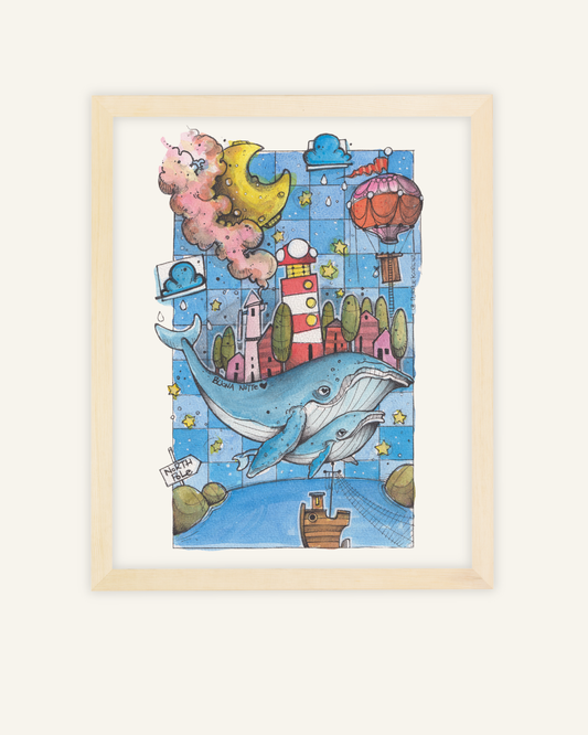 🐋 Buona Notte – Le Balene dei Sogni