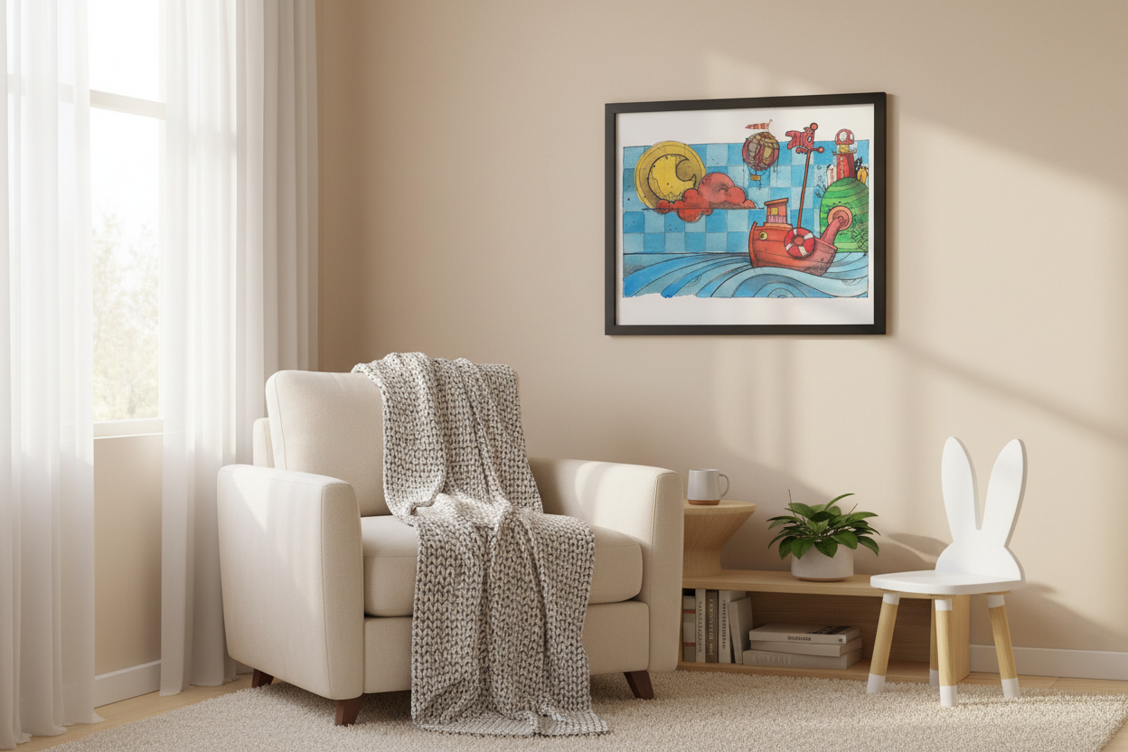 La Barca Rossa e la Luna lifestyle