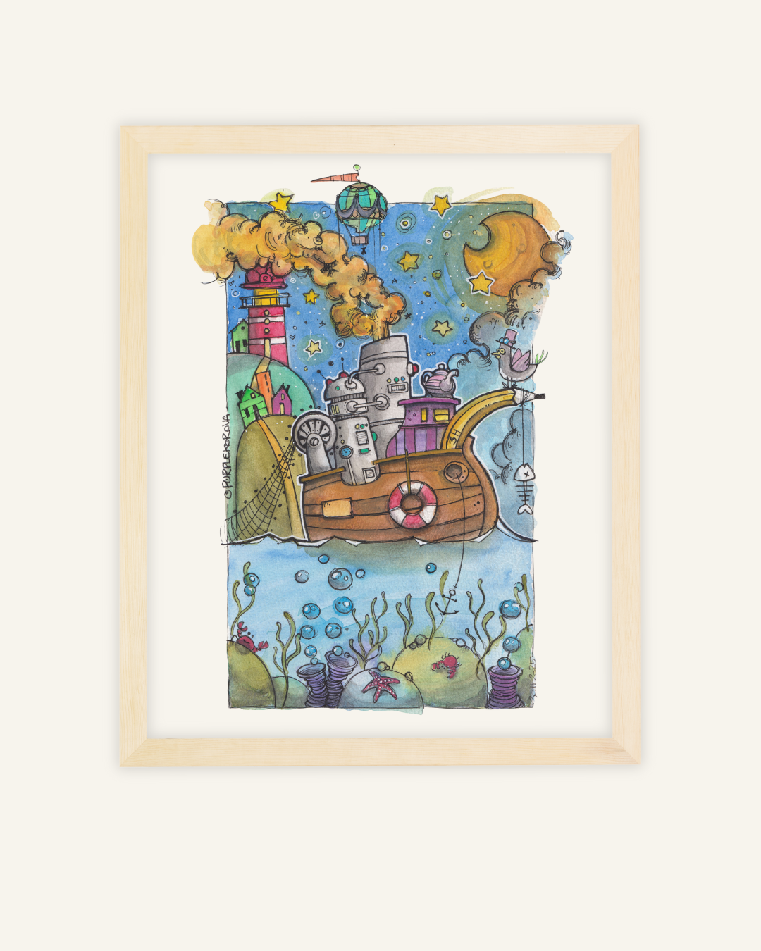 ⚙️ “La Barca a Vapore dei Sogni”