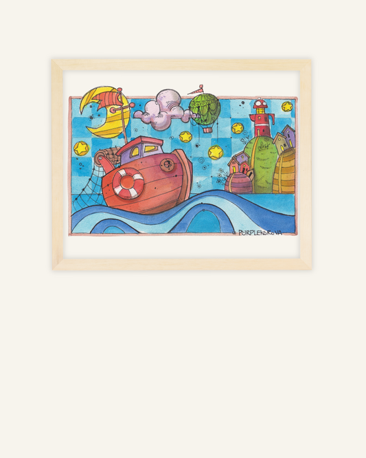 🚢 La barca della scacchiera