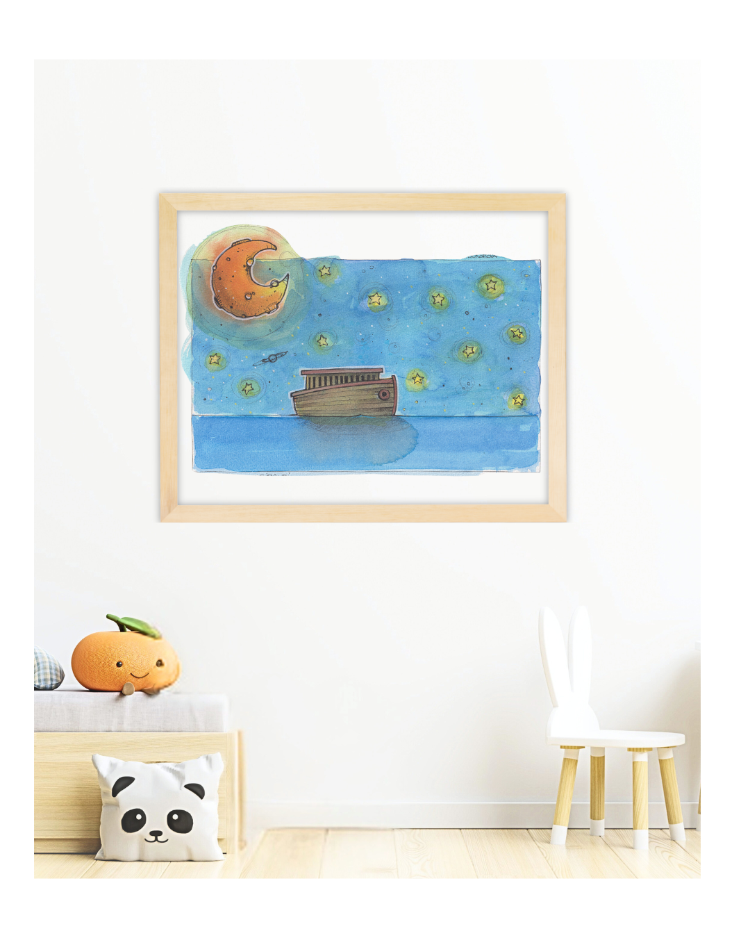 🌙 La barca e la luna