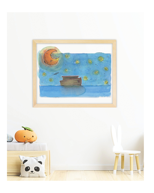 🌙 La barca e la luna