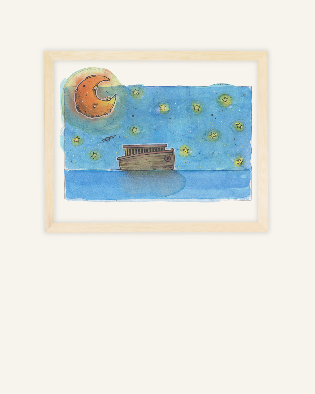 🌙 La barca e la luna
